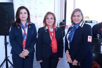 Bárbara Barceló de Nader, Claudia González de Romero y Liliana Campos