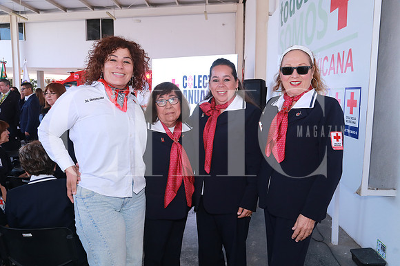 Malena Gómez, Laura Peña, Argelia de León y Rosa Elia Vázquez