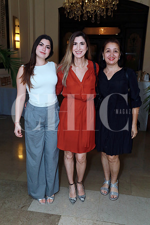 Patricia Putz, Patricia Adame y Blanca de la Mora
