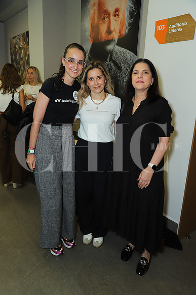 Yajaira Ramírez, Valentina Trava y Cristina Martínez 1