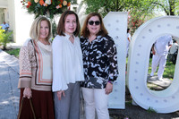 Adelfa González de Sanders, Patricia Cueva de Barragán y Silvia Barba
