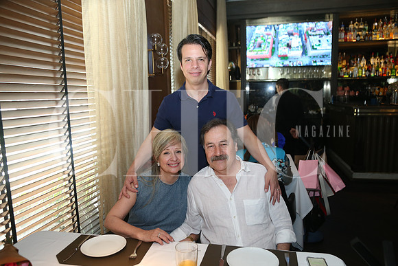 Teresa Garza, Javier Garza y Reynalndo Garza