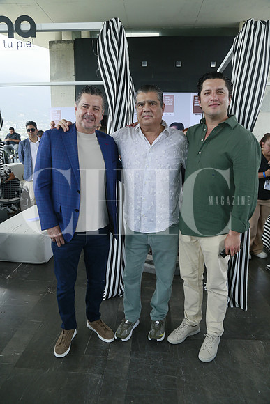 Gabriel Zavala, Antonio Leonardo y Luis Martínez