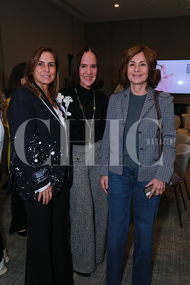 Cristina Canales, Lupana González y Luzma Villarreal