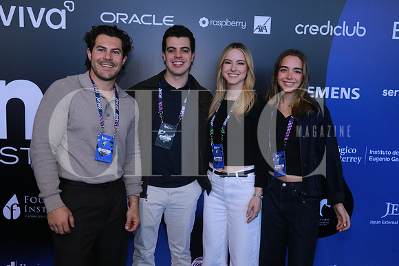 Diego Rule, Gonzalo De la Torre, Vianey Rodríguez y Fernanda Elizondo