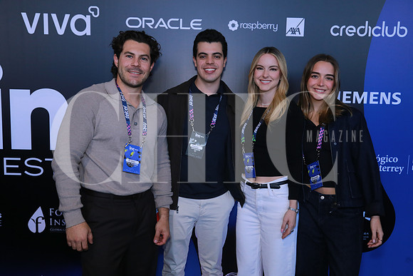 Diego Rule, Gonzalo De la Torre, Vianey Rodríguez y Fernanda Elizondo