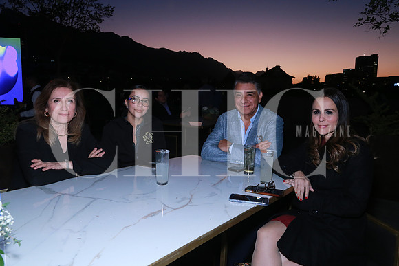 Irma Richards, Pamela Valdez, Alejandro Nava y Sandra Martínez
