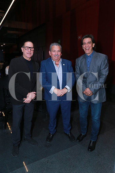 Adrián Peña, José Antonio Quiroga y Luis Nevarez
