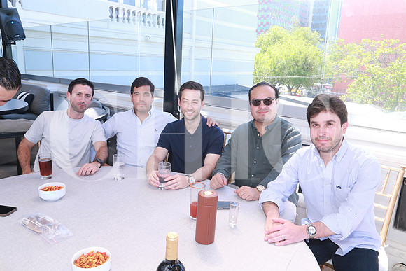 Diego Chávez, Adrián Villarreal, fernando Palazuelos, Gabriel Zubieta y Landa y Carlos Guerra