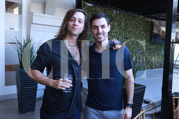 Enique Taoussaint y Alejandro Cueva