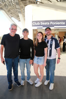César Lujar, Santiago Lujan, Mafer Lujan y César Lujan (3)