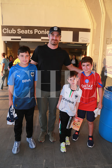 Emiliano Garza, David Garza, Rodrigo Garza y Roberto Pérez