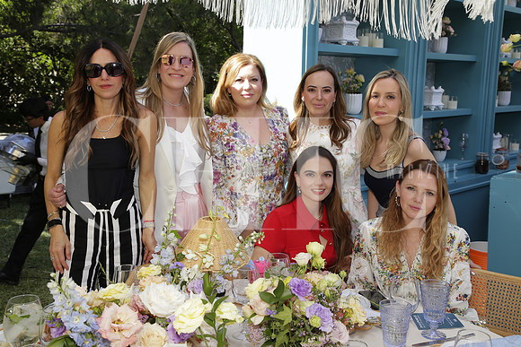 Dalid Sanchez, Laura Knight, Cecilia Fernandez, Carola Santos, Brenda Reed, Marcela Espinosa y Sofia Navarro 1