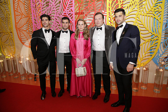 Héctor Meza, Tacho Elizondo, Adriana Bremer, Héctor Gutierrez y Cole 5