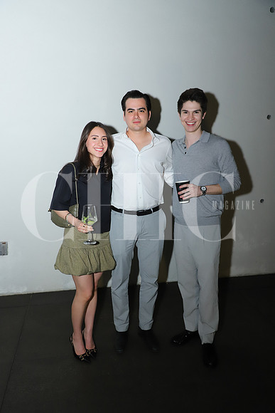Andrea Cisneros, Andrés Guajardo y Emilio Santillan 0