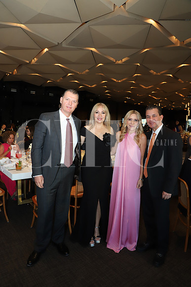Mario Cantú, Katia Garza de Cantú, Dora Pérez de Lozano y Gonzalo Lozano 1
