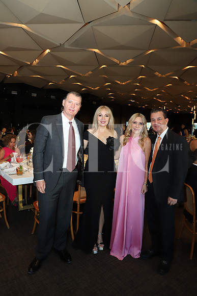 Mario Cantú, Katia Garza de Cantú, Dora Pérez de Lozano y Gonzalo Lozano 2