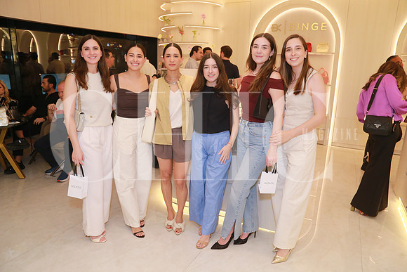 Anabella Soriano, Ana Caro Hernández, Alejandra Peña, Priscila Villarreal, Mara Chapa y Valeria Ruíz