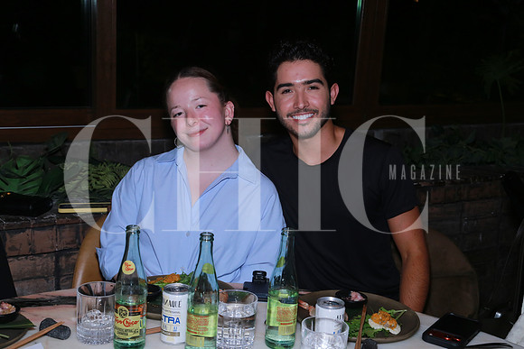 María Cantú y Max Garza