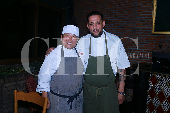 Shinichiro Nagata y Jaime Cavazos