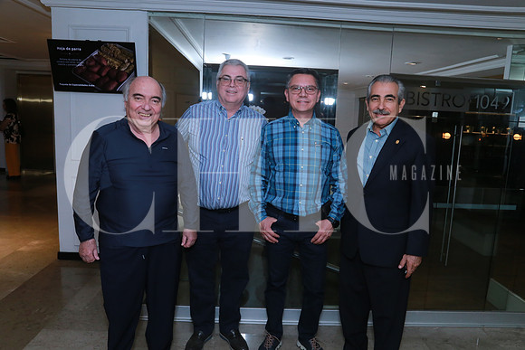 Lorenzo González, Adrián Serna, Roberto Orozco y Alejandro García