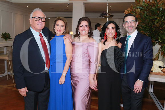 Rubén Dávila, Marielma Zambrano Rita Padilla, Marcela Hinojosa y Rodrígo Llaguno