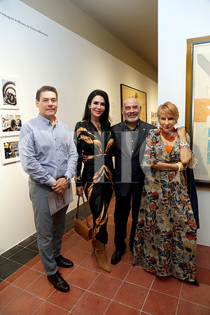 Francisco Juárez, Martha de Ruiz, Alberto Villarreal y Rosina Ramón