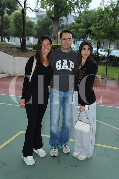 Gaby Ortiz de Martínez, Jorge Martínez y Lucia Martínez 1