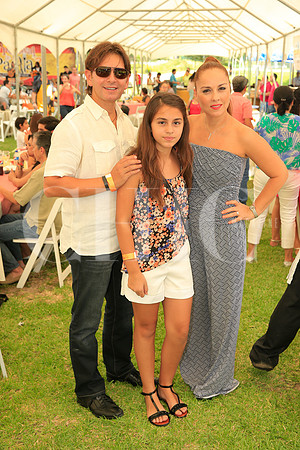 Javier Mascareño, Catalina Mascareño y Jacqueline Cuadra