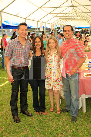 Jaime Cenizeros, Claudia de Cenizeros, Jacqueline de Llamas y Luis Llamas (1)