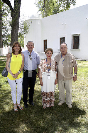 Lourdes de Andrade, Juan Antonio Andrade, Cristina González Madero y Raúl Romero
