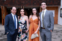 Adrián Maldonado, Lucy Bueno de Maldonado, Victoria Maldonado y Pablo Villarreal