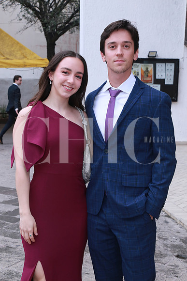 Ana Valeria González y Diego Richardson