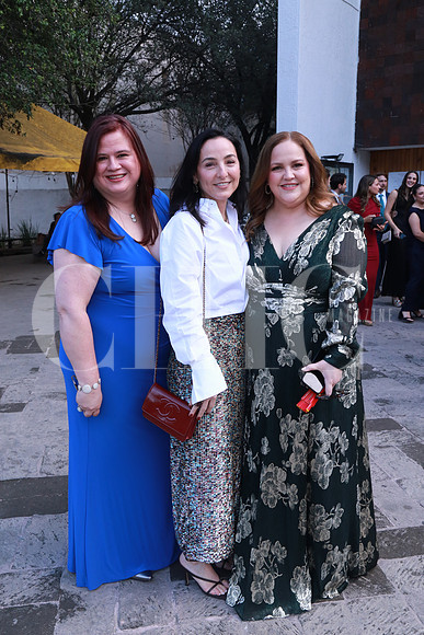 Teresa Ortiz, Gina Bonrrosum y Mónica de Torres