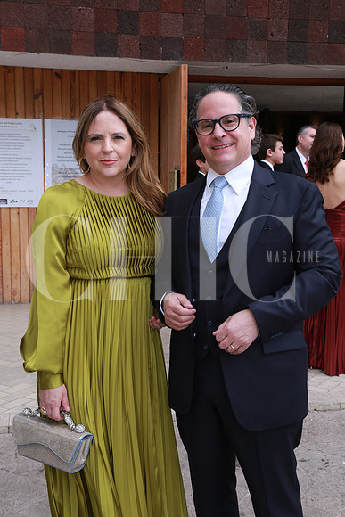 Yamile Kuri y Eduardo Villagomez