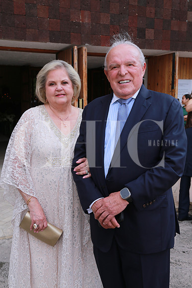 Yolanda de cadena y César Cadena