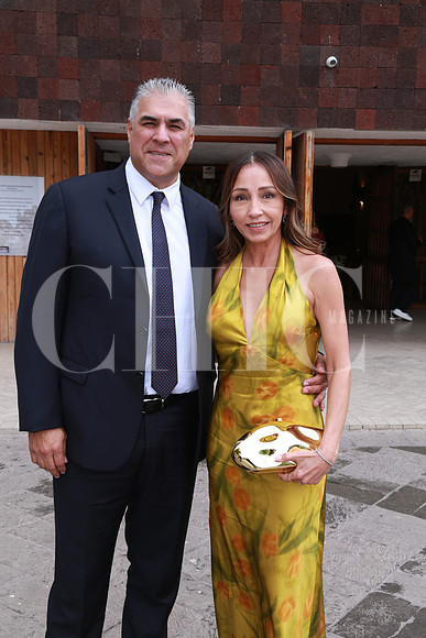 Roberto Saldaña y Claudia de Saldaña