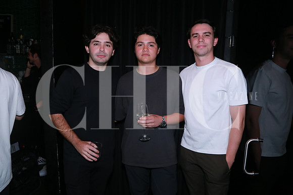 Andrés Villarreal, Sebastian Rios y Eugenio Villarreal