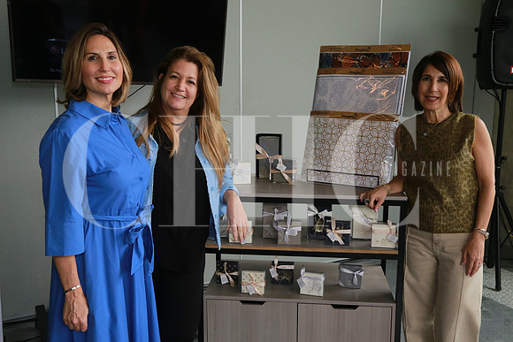 Claudia Rodríguez de Santos, Lydia Pérez de Warnholtz y Lorena Assad de Zubiria