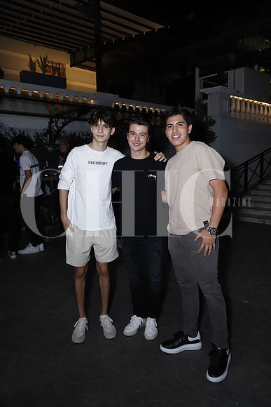 Daniel Marroquín, Diego Javier González y Ricardo Rivas