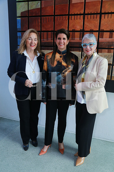 Liliana Melo de Sada, Martha Herrera y Alejandra Latapi