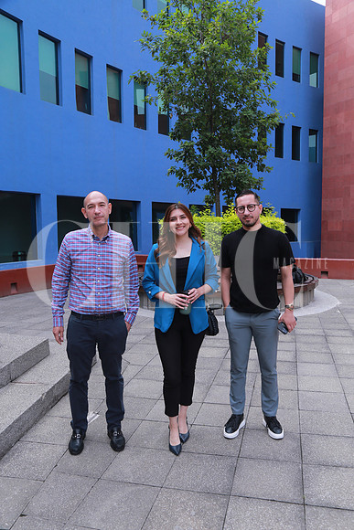 Mauricio Martínez, Bianca Romero y Jorge Coss (2)