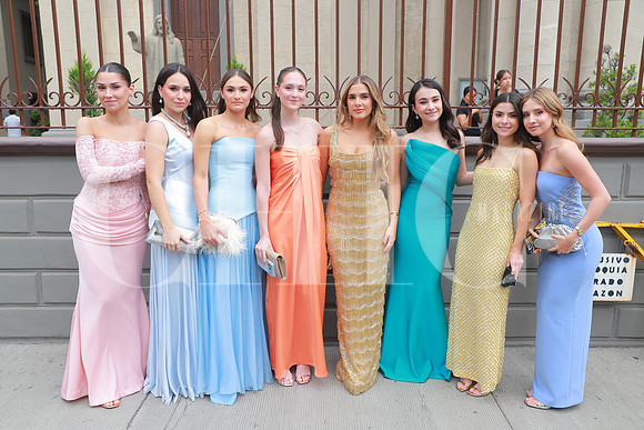 Camila Montemayor, Mariana Paez, Valeria Miramontes, Samantha Galindo, Florencia Hinojosa, Daniela Garza, Rebeca de la Garza y Jimena Gonzalez 2