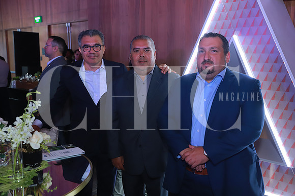 Freddy Fierro, Francisco Cáceres y César Garza 2
