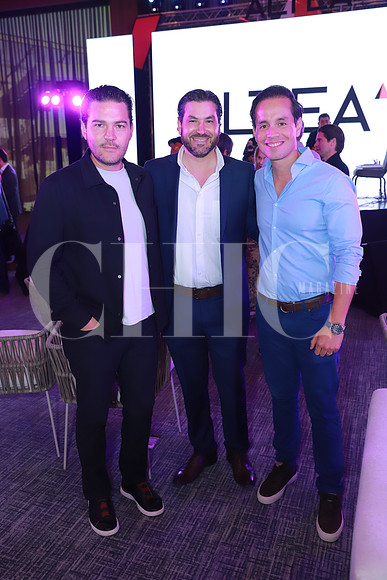 David García, Francisco Miguel Aguirre y Humberto Elizalde 2