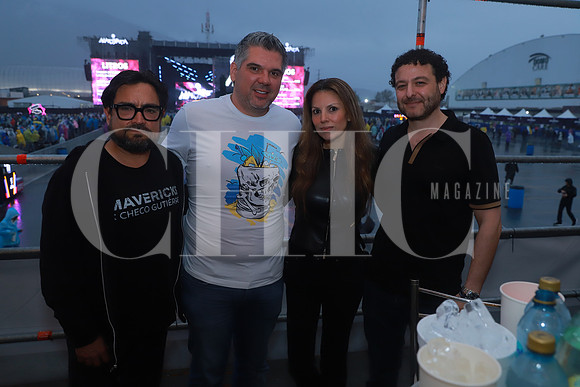 Sergio Elías Gutierrez, Eduardo Treviño, Gaby de la Fuente y Arturo Quintero 6