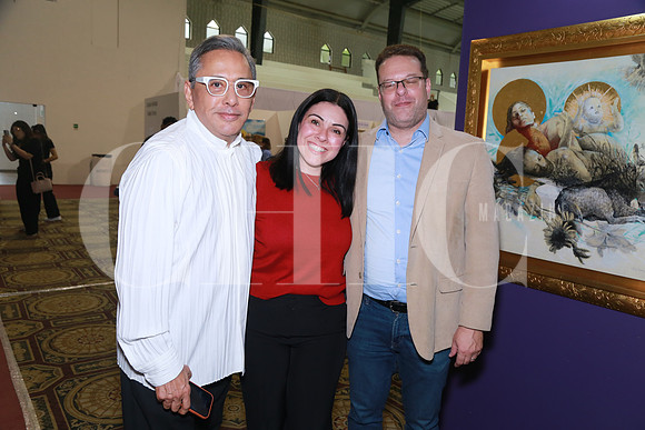 Jaime Suárez, Ximena Chapa y Ricardo Marcos
