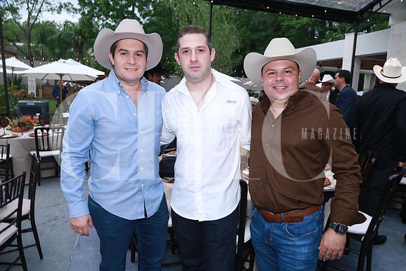 Adrián Garza, Javier Elizondo y Cheno Ortíz (2)