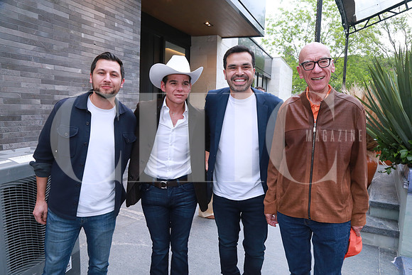 Benjamín Jaramillo, Mike Flores, Jorge Álvarez Máynez y Dante Delgado (2)