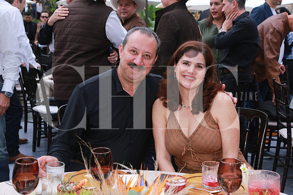 José Luis Garza y Leticia Marroquin